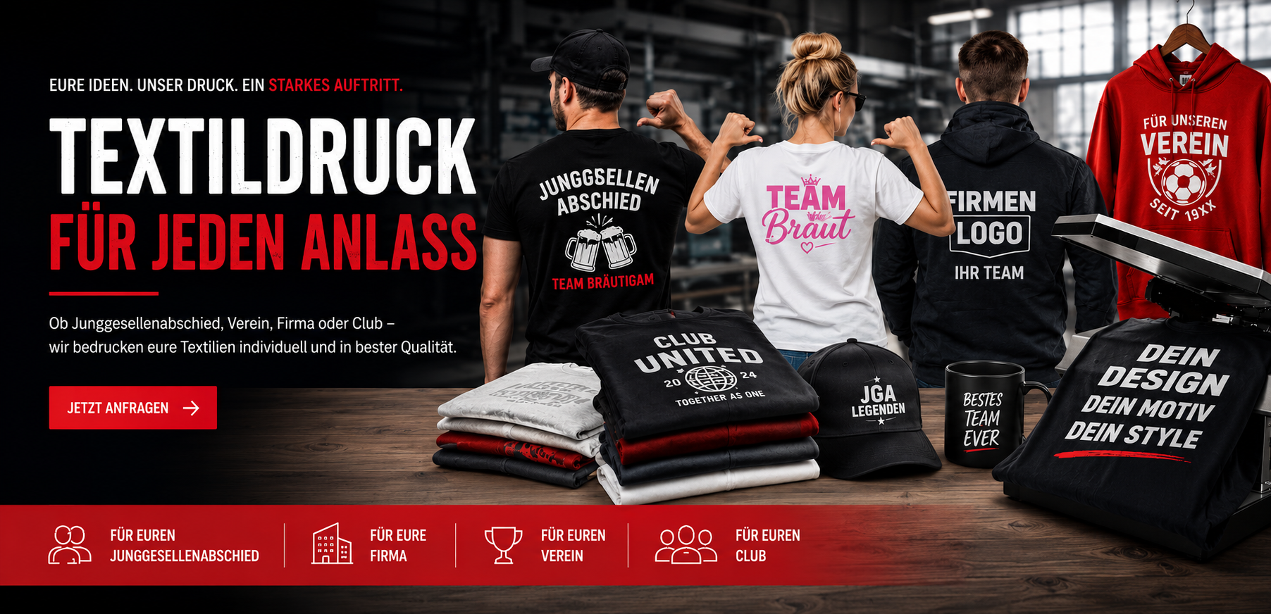 MyCultShirt – Textildruck für jeden Anlass:...