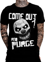 Come out and Purge T-Shirt Horror Spr&uuml;che Fun Shirt...