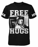 Free Hugs MMA Fun T-Shirt | Muay Thai | Boxen | Training...