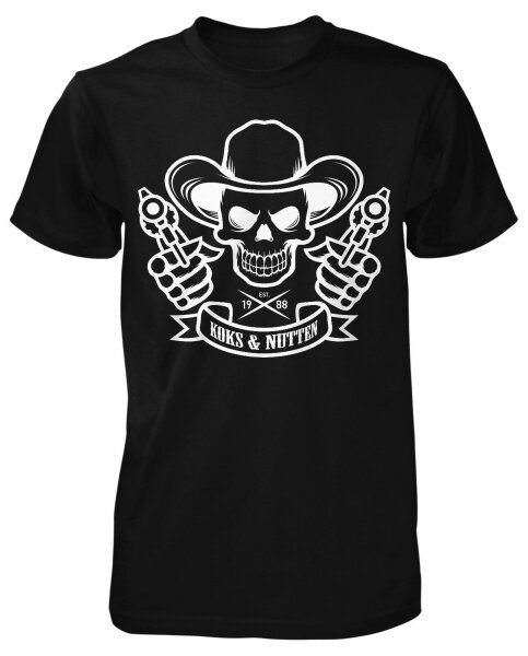 Koks und Nutten T-Shirt Gangster Herren Rotlicht Vatertag Herrentag Funshirt Fun