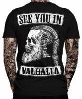 See You IN Valhalla T-Shirt | Thor | Vikings Tshirt | Ragnar | Valhalla Rising | Walhalla | Wodan | Wikinger | Valknut | Odin | Herren M&auml;nner T-Shirt