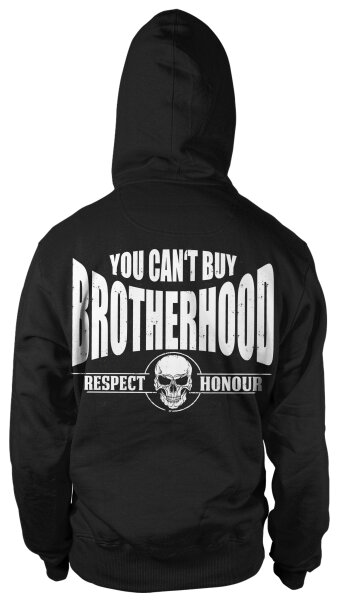 You Cant Buy Brotherhood Biker Herren Hoodie | Chopper | Kapu | Motorrad | Club
