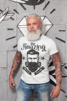 Amazing Strong Beard T-Shirt Fun Shirt Geschenk neu Bart...