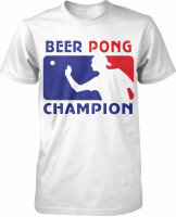 Beer Pong T-Shirt Party Sauf Kult Club Feiern Bier Trinkspiel Vatertag Herrentag