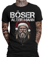 Böser alter Mann Herren weihnachts T-Shirt | Fun -...