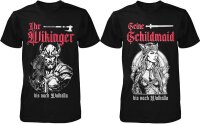 Ihr Wikinger Seine Schildmaid Partner T-Shirt | Thor |...