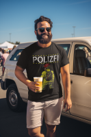 POLIFEI Anzeigenhauptmeister T-Shirt | Lustig | Fun | Spaß | Herrentag | Sprüche