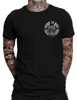Born to Ride Biker Herren T-Shirt | Chopper | Bobber | Männer Shirt